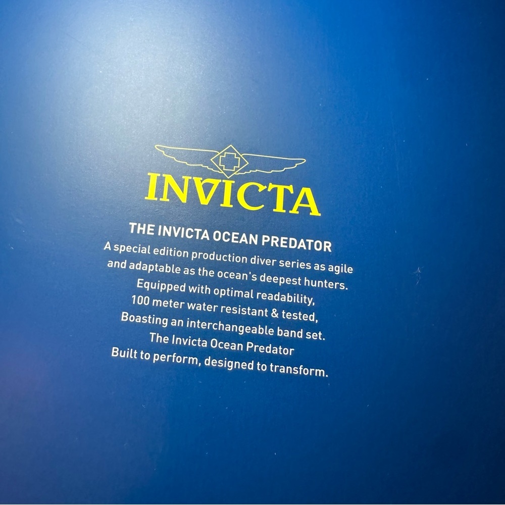 Invicta OCEAN PREDATOR Men's Watch - 43mm with Interchangeable Strap (49473) - Picture 6 of 8